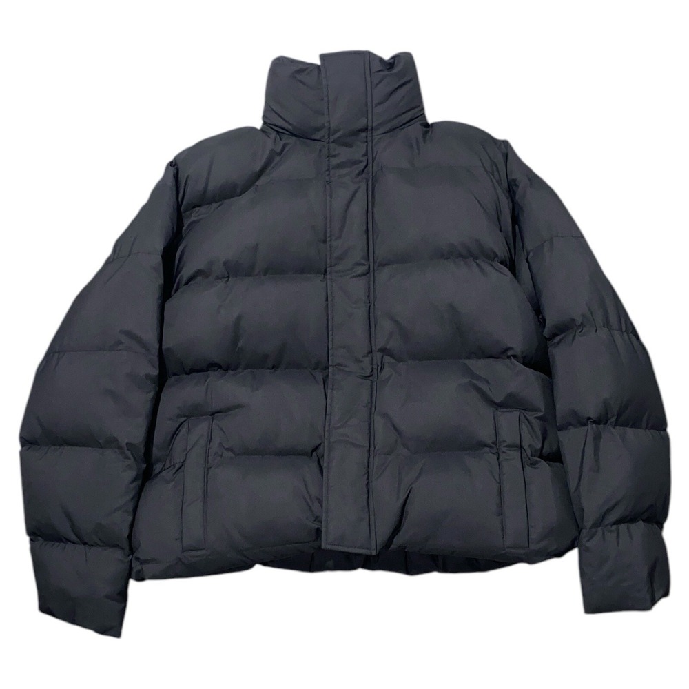 NWT Balenciaga Women's BB Puffer Jacket Size 50 Black